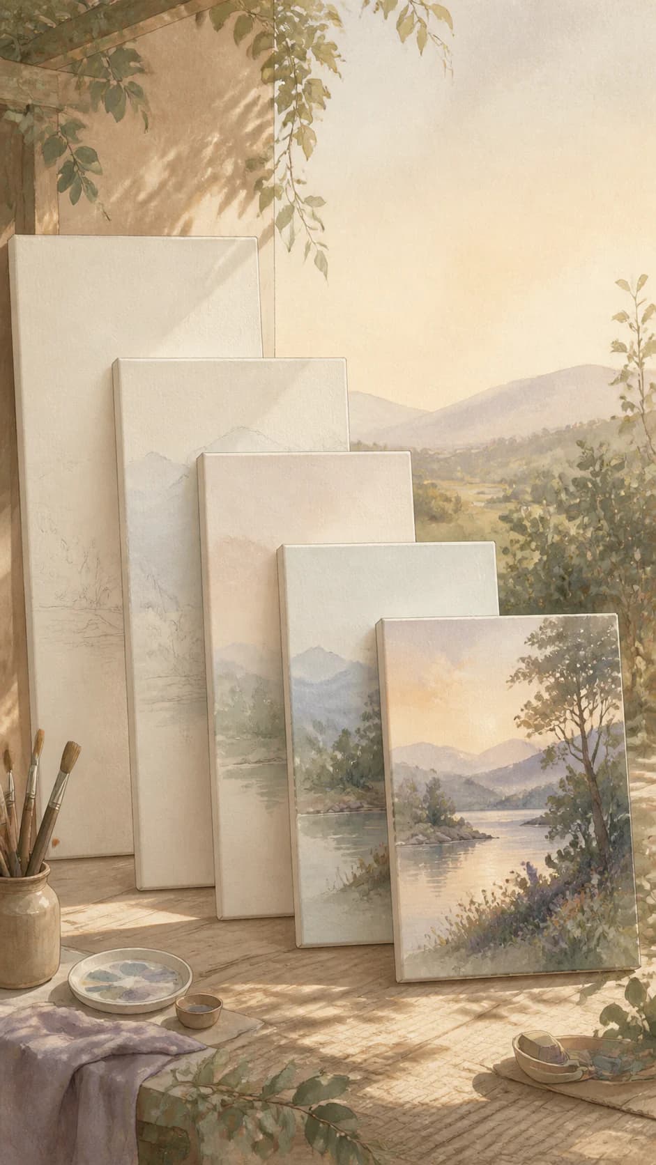 A warm collection of illustrations
